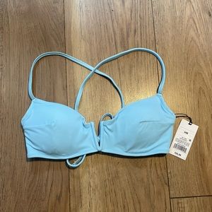 Light blue Shade and Shore Bikini Top‎